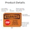 Signmission Active Mining Do Not Enter With Symbol OSHA Warning Sign, Aluminum, 10in W x 7in L, 2PK OS-2PACK-WS-A-710-L-12456 - alternate 6